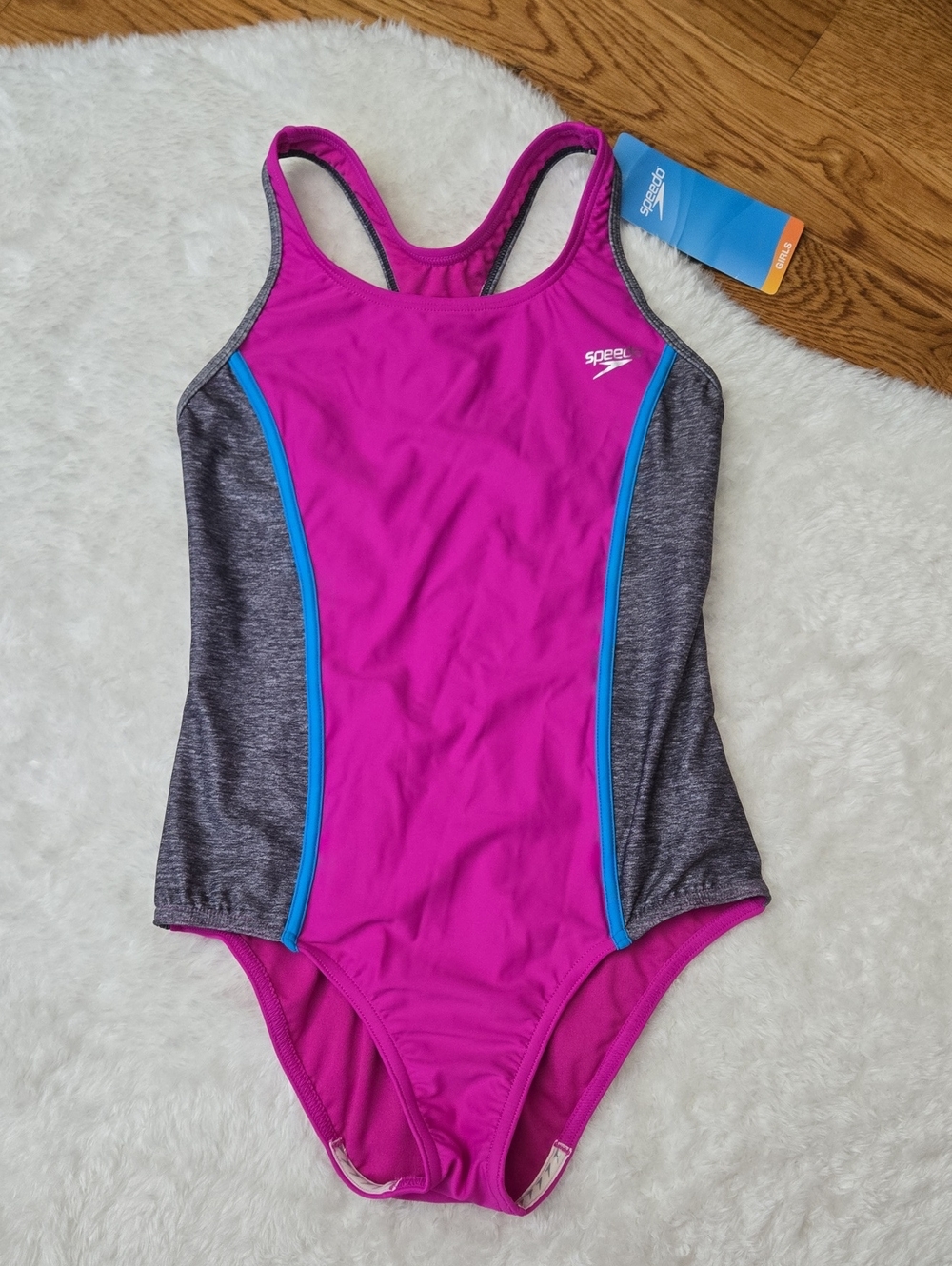 Speedo Swimsuit, Girls Size 16, New With Tags